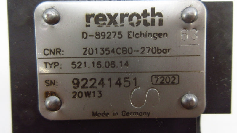 REXROTH 521.16.06.14 NSNP