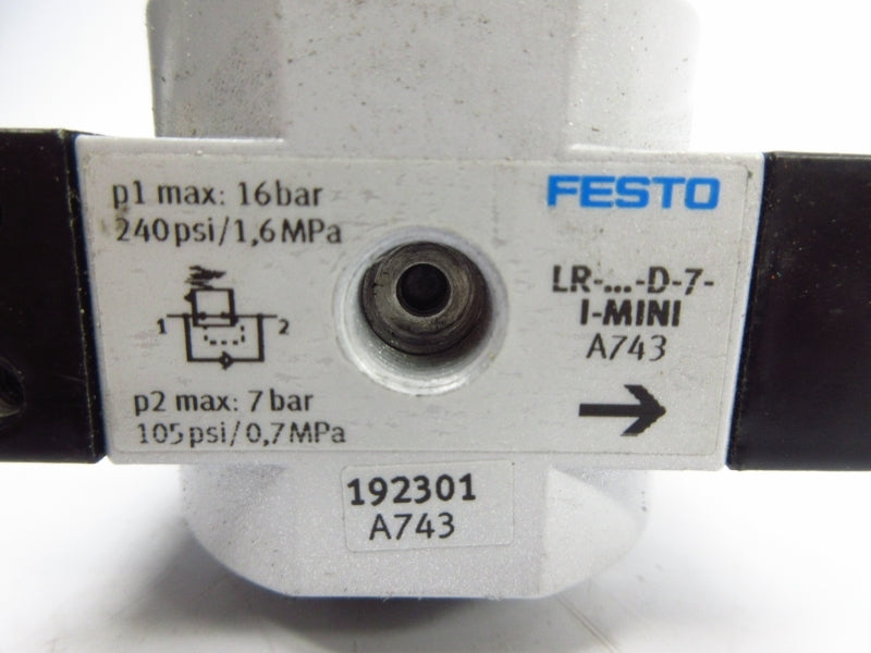 FESTO LR-D-7-I-MINI 192301 240PSI NSNP