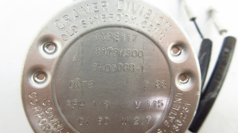 CRAMER 117PN300 115V NSNP