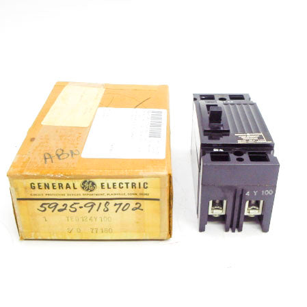 GENERAL ELECTRIC TED124Y100 480VAC 100A (BLACK) NSMP