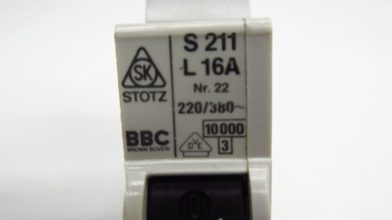 BBC S211L16A 220/380V 16A NSNP