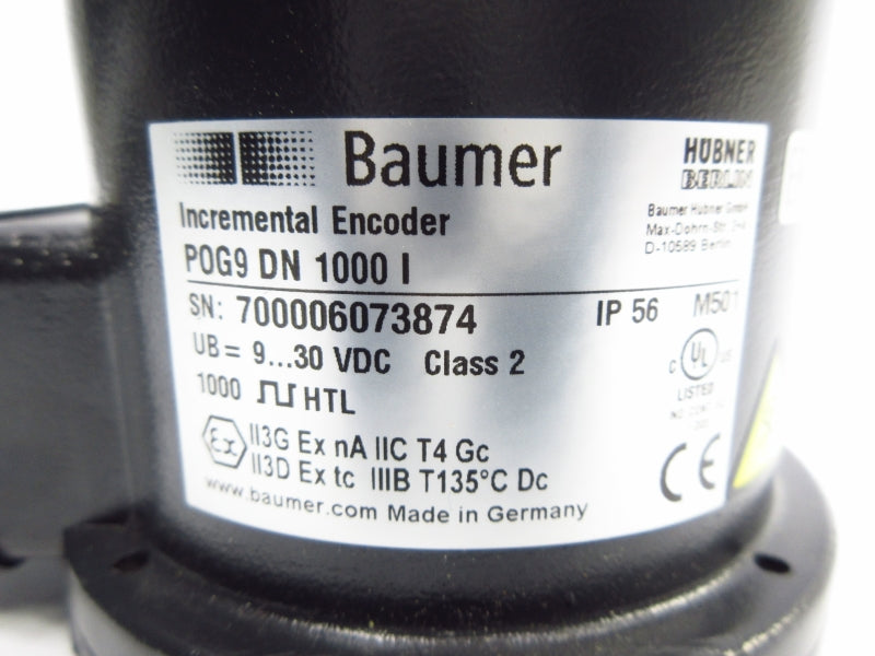 BAUMER POG9-DN-1000I 9-30VDC UNMP