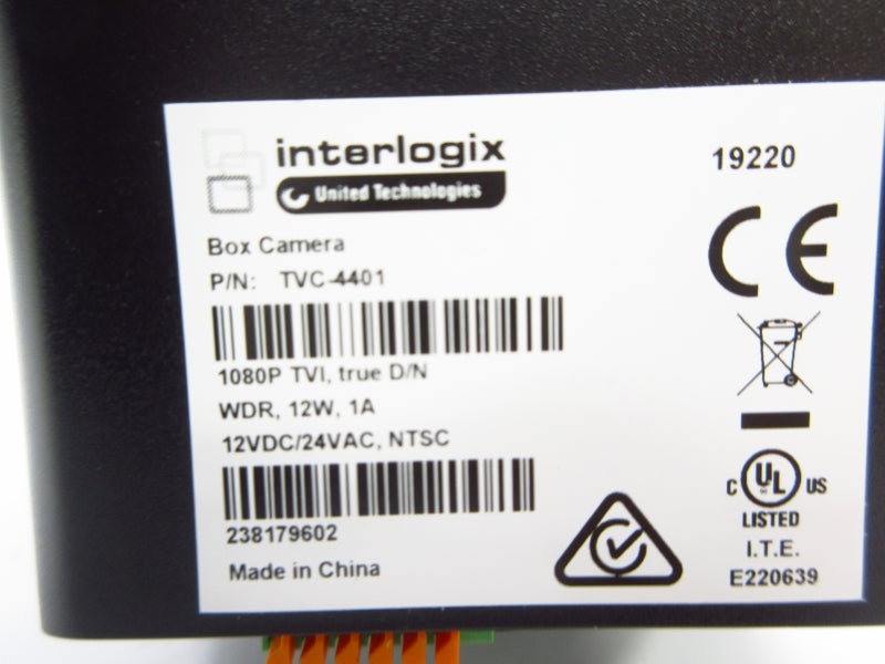 INTERLOGIX TVC-4401 24VAC 1A NSMP