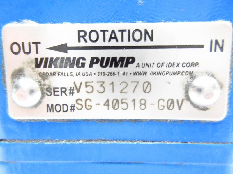 VIKING PUMP SG-40518-G0V UNMP