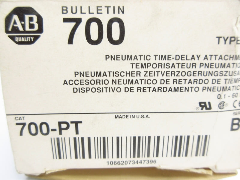 ALLEN BRADLEY 700-PT SER. B 0.1-60S (GY/BL) NSMP