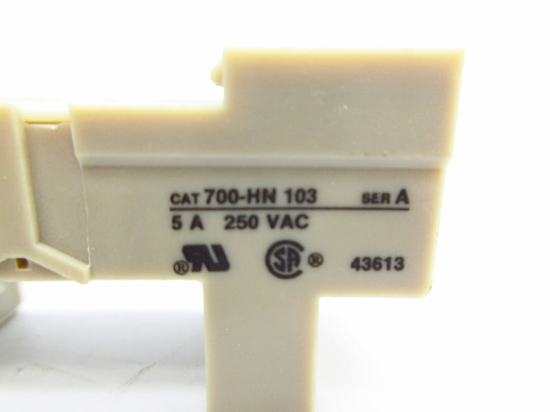 ALLEN BRADLEY 700-HN103 SER. A 250VAC 5A (BK/YL) NSMP