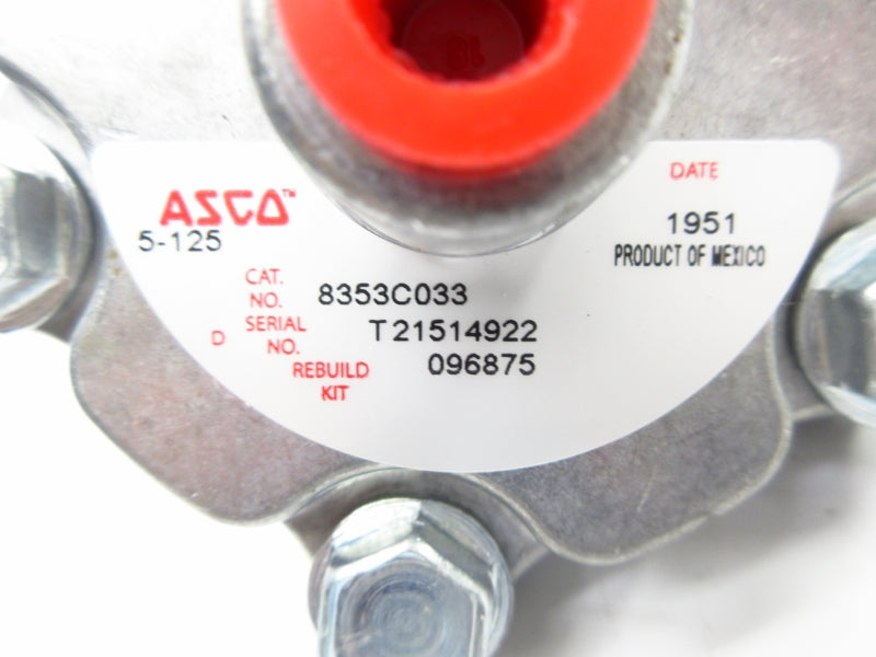 ASCO 8353C033 5-125PSI NSMP