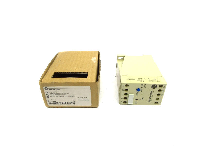 ALLEN BRADLEY 817-MD SER. A 500VAC 10A (BR/WH) NSMP