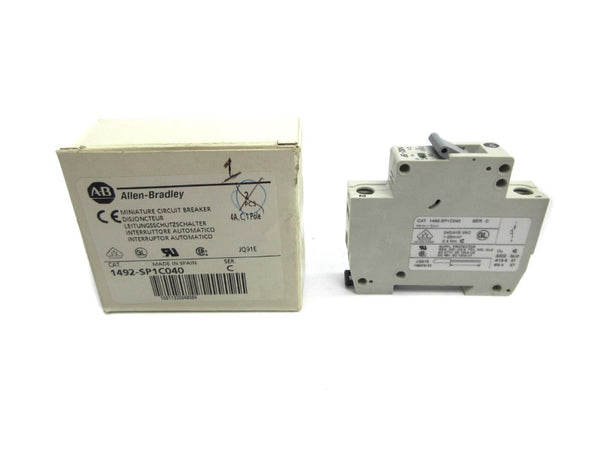 ALLEN BRADLEY 1492-SP1C040 SER. C 240/415VAC 4A NSMP