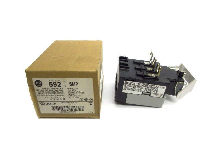ALLEN BRADLEY 592-B1JC SER. A 600V 14-45A (BR/WH) NSMP