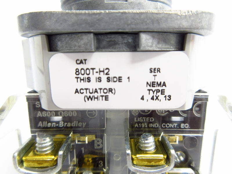 ALLEN BRADLEY 800T-H2 SER. T (AS PICTURED1) NSMP