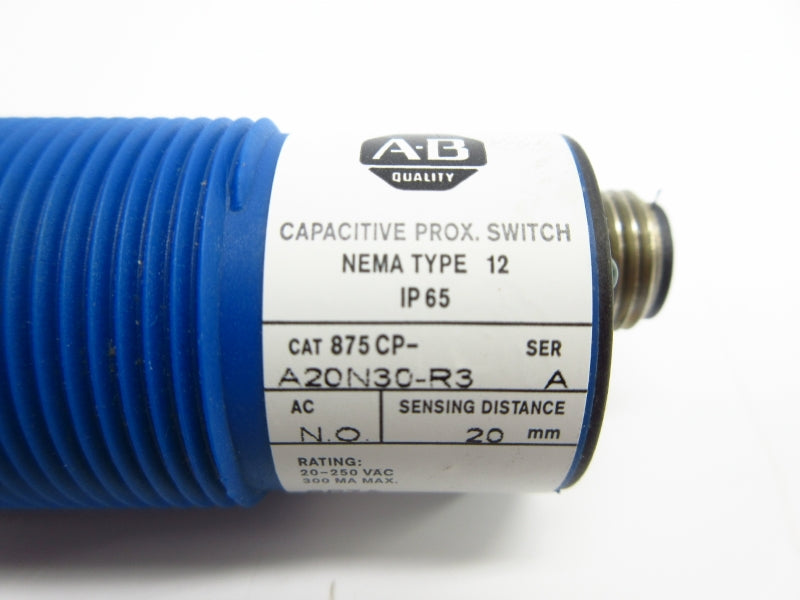 ALLEN BRADLEY 875CP-A20N30-R3 SER. A 20-250VAC NSNP