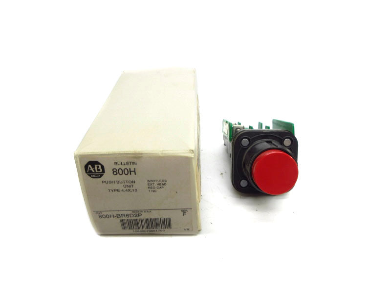 ALLEN BRADLEY 800H-BR6D2P SER. F (WH) NSMP