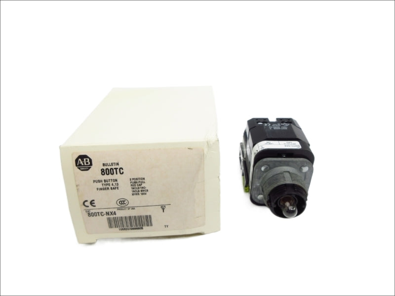 ALLEN BRADLEY 800TC-NX4 SER. T 120V (AS PICTURED) (WH) NSMP