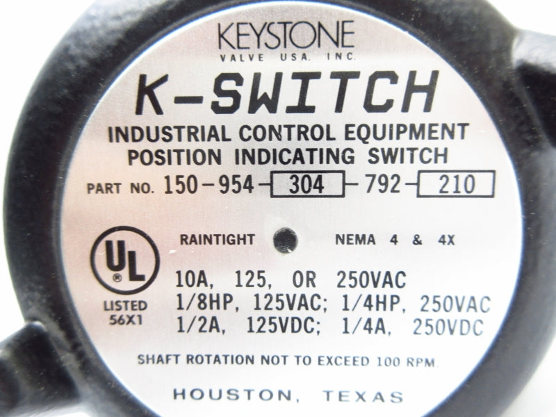 KEYSTONE 150-954-304-792-210 250VAC 10A NSNP