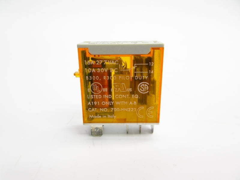 ALLEN BRADLEY 700-HK36A1-4 SER. B 120VAC 16A NSNP