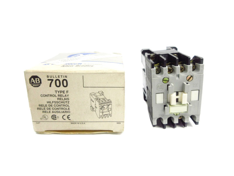 ALLEN BRADLEY 700-F220A1 SER. C 110/120V 10A (GY/BL) NSMP