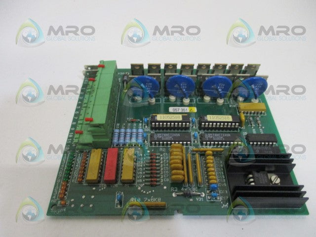 KOLBUS 20-06-96 CIRCUIT BOARD *NEW NO BOX*
