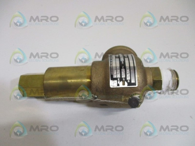 KUNKLE 912BEDM01-JE SAFETY RELIEF VALVE 3/4" *USED*