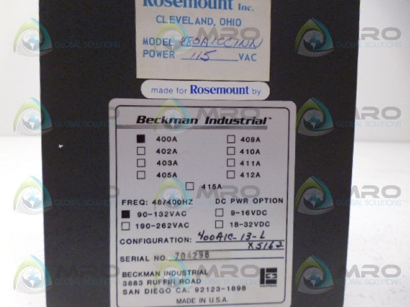 ROSEMOUNT 480A1CC1NN DIGITAL INDICATOR CONTROLLER *NEW IN BOX*