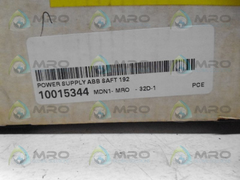 ABB SAFT-192-POW POWER SUPPLY BOARD *NEW IN BOX *