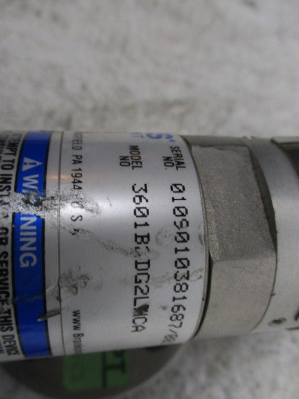BROOKS 3602B2BE2LFGJ ALARM FLOW METER  NSNP