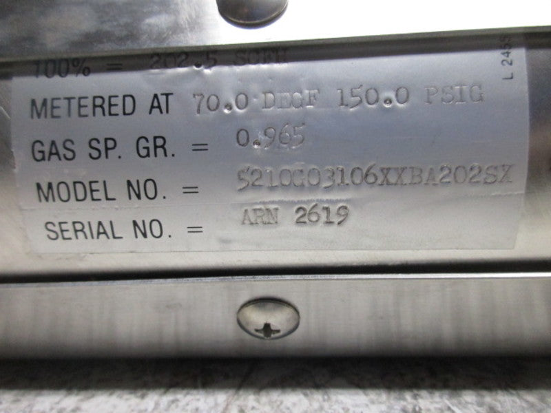 WALLACE TIERNAN 5210C03106XXBA202SX FLOW METER  NSNP