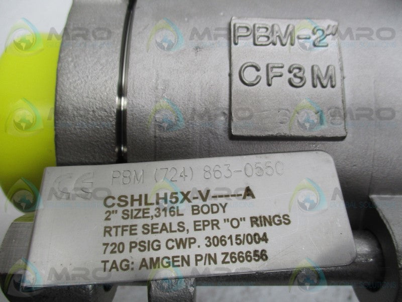 PBM CSHLH5X-V BALL VALVE  NSNP