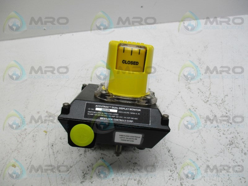 WESTLOK CONTROLS 2004N POSITION MONITOR ROTARY VALVE  NSNP