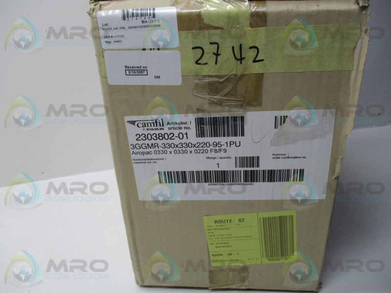 CAMFIL 2303802-01 FILTER  NSMP