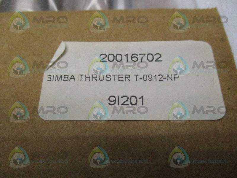 BIMBA T-0912-NP CYLINDER * NEW IN ORGINAL PACKAGE *