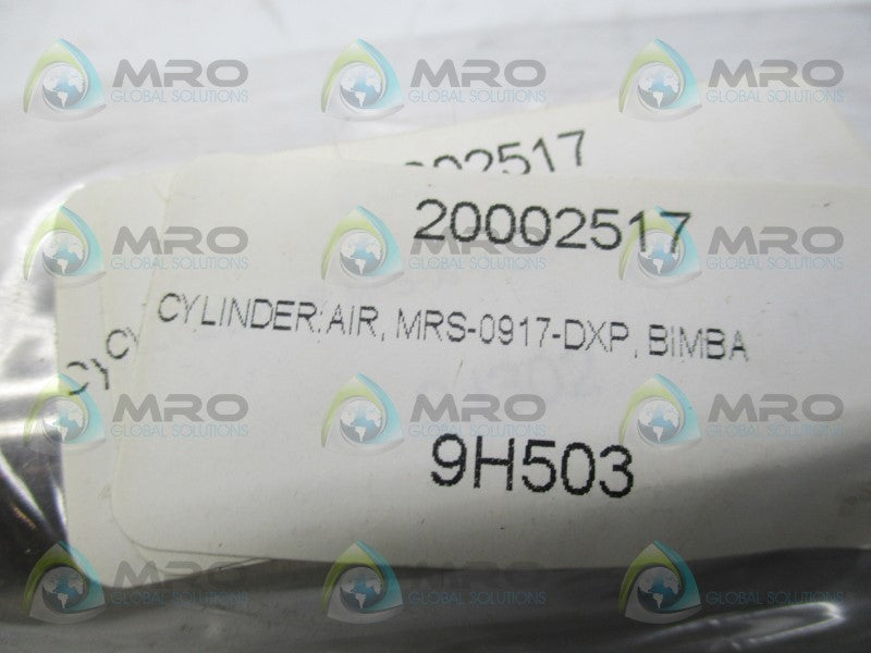 BIMBA MRS-0917-DXP CYLINDER * NEW IN FACTORY BAG *