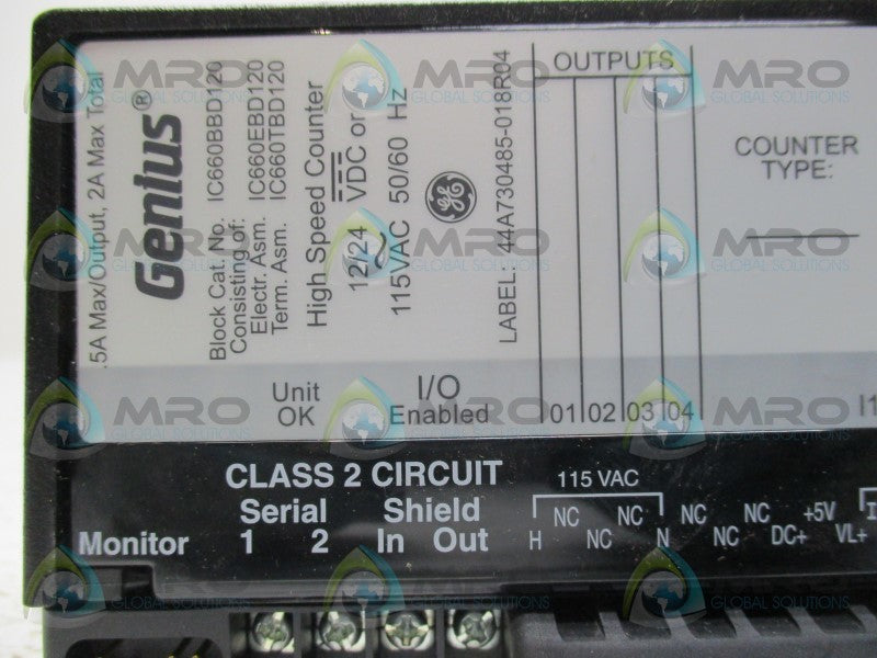 GENERAL ELECTRIC 1C660EBD120L1 ASSEMBLY MODULE * NEW NO BOX