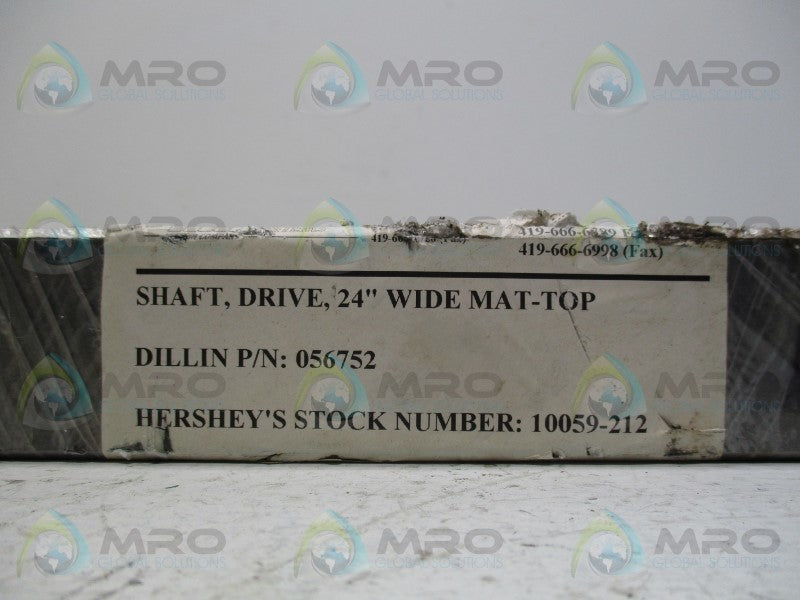 DILLAN 056752 DRIVE SHAFT * NEW IN FACTORY PACKAGING *