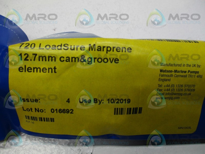 WATSON MARLOW 902.0127.PPC ELEMENT PUMPSIL * NEW IN ORIGINAL PACKAGE *