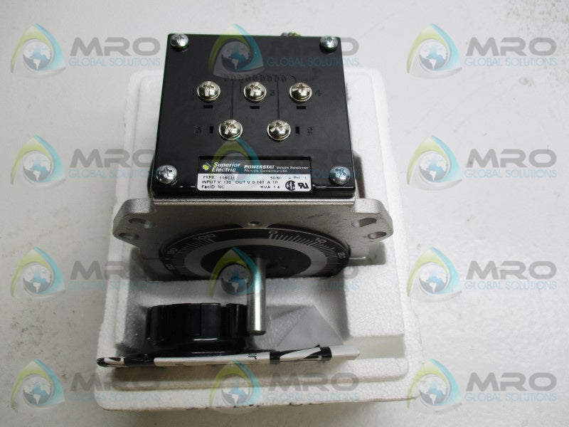 SUPERIOR ELECTRIC 116CU VARIABLE TRANSFORMER * NEW IN ORIGINAL PACKAGE *