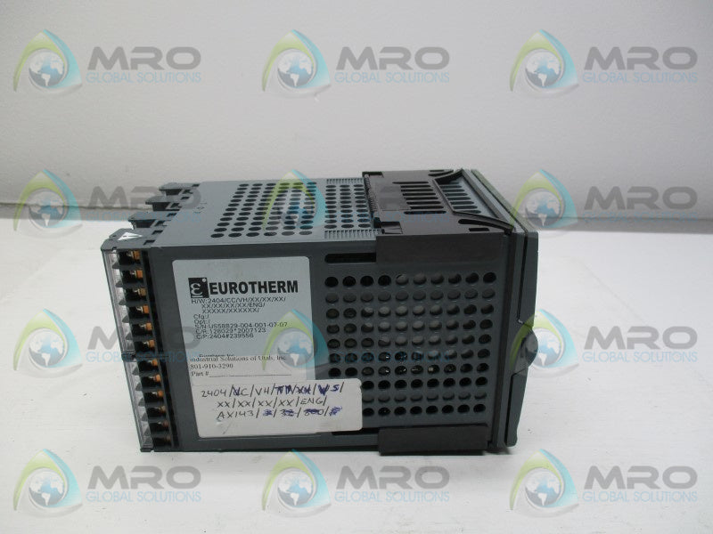 EUROTHERM 2404/CC/VH/XX/XX/XX/XX/XX/XX/XX TEMPERATURE CONTROLLER  NSMP