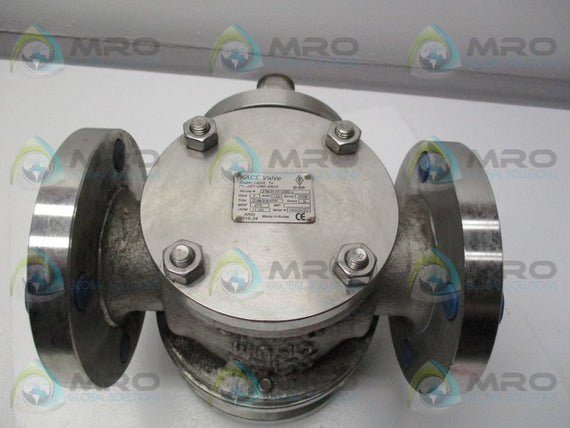 KACE 2"MLR150-33RG-L 3-WAY FLANGED BALL VALVE * NEW NO BOX *