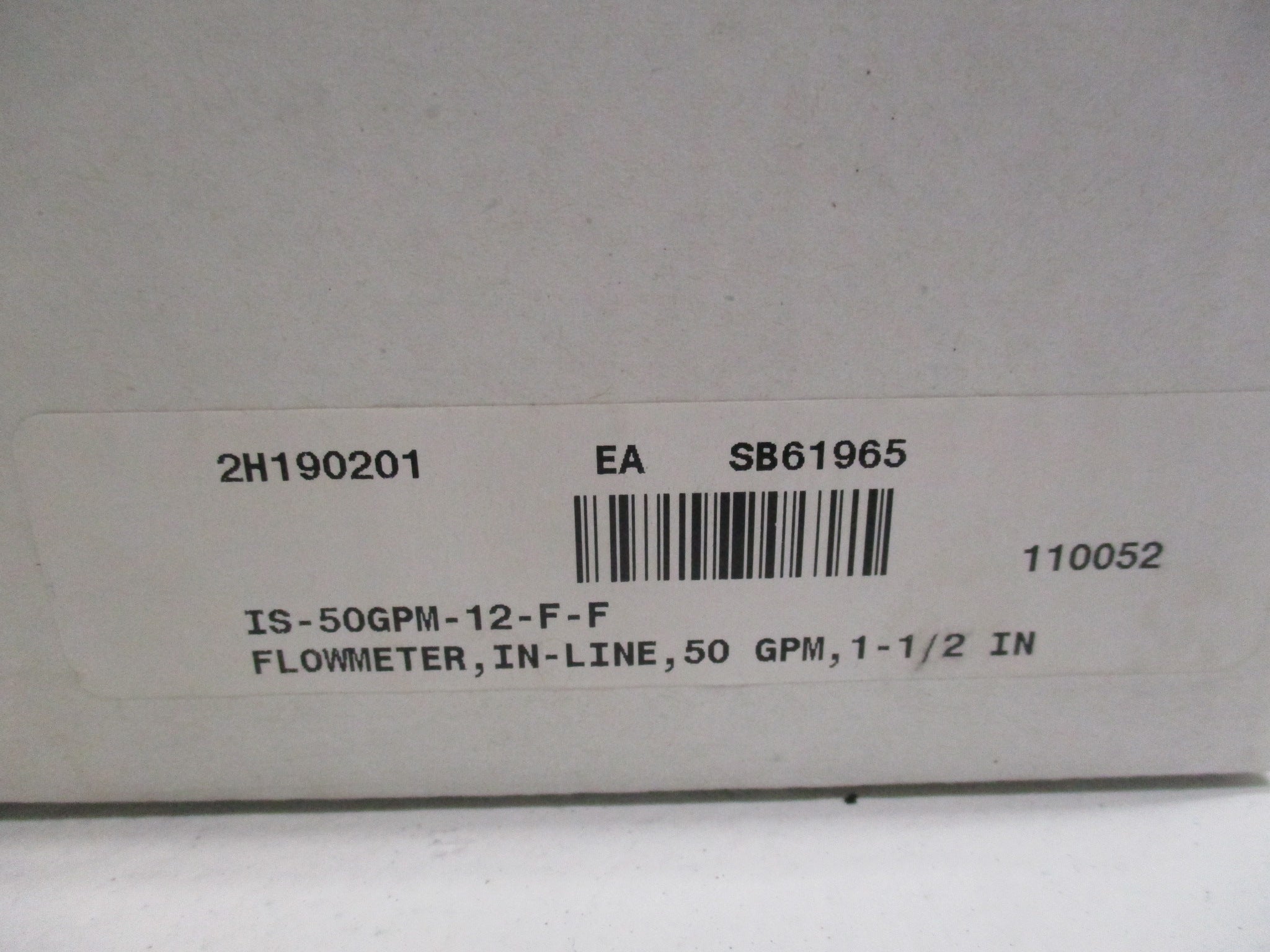 UFM IS-50GPM-12-F-F INSITE FLOW METER 1241 * NEW NO BOX *