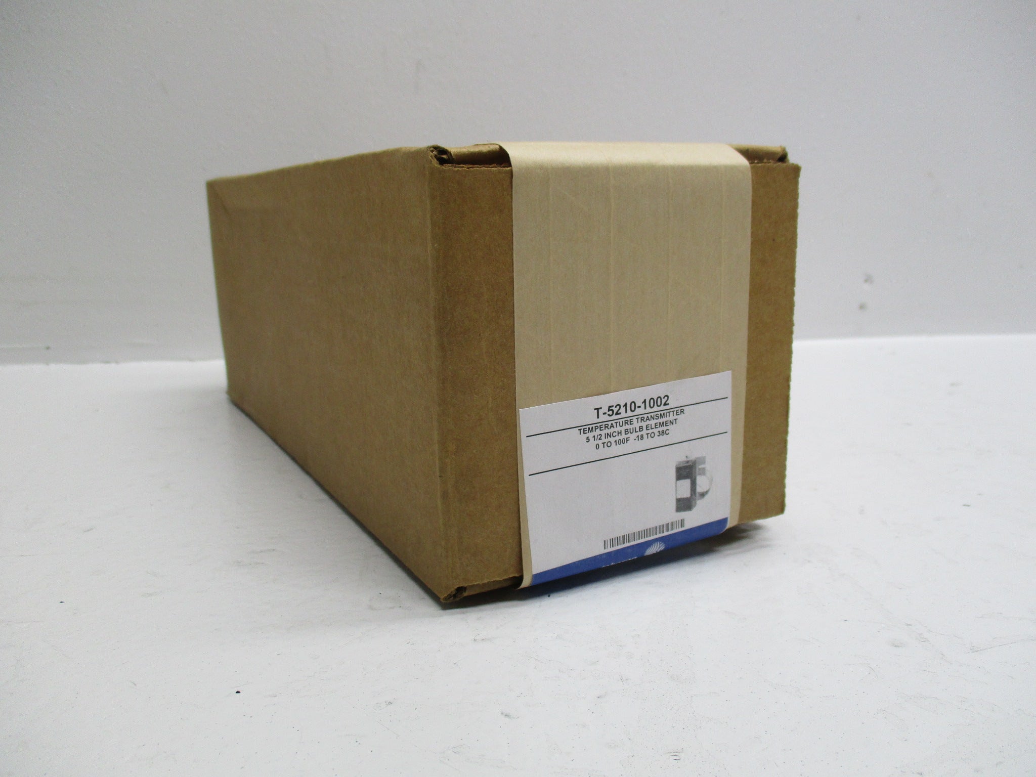 JOHNSON CONTROLS T-5210-1002 TEMPERATURE TRANSMITTER 5-1/2" BULB ELEMENT 0 TO 100F * FACTORY SEALED *