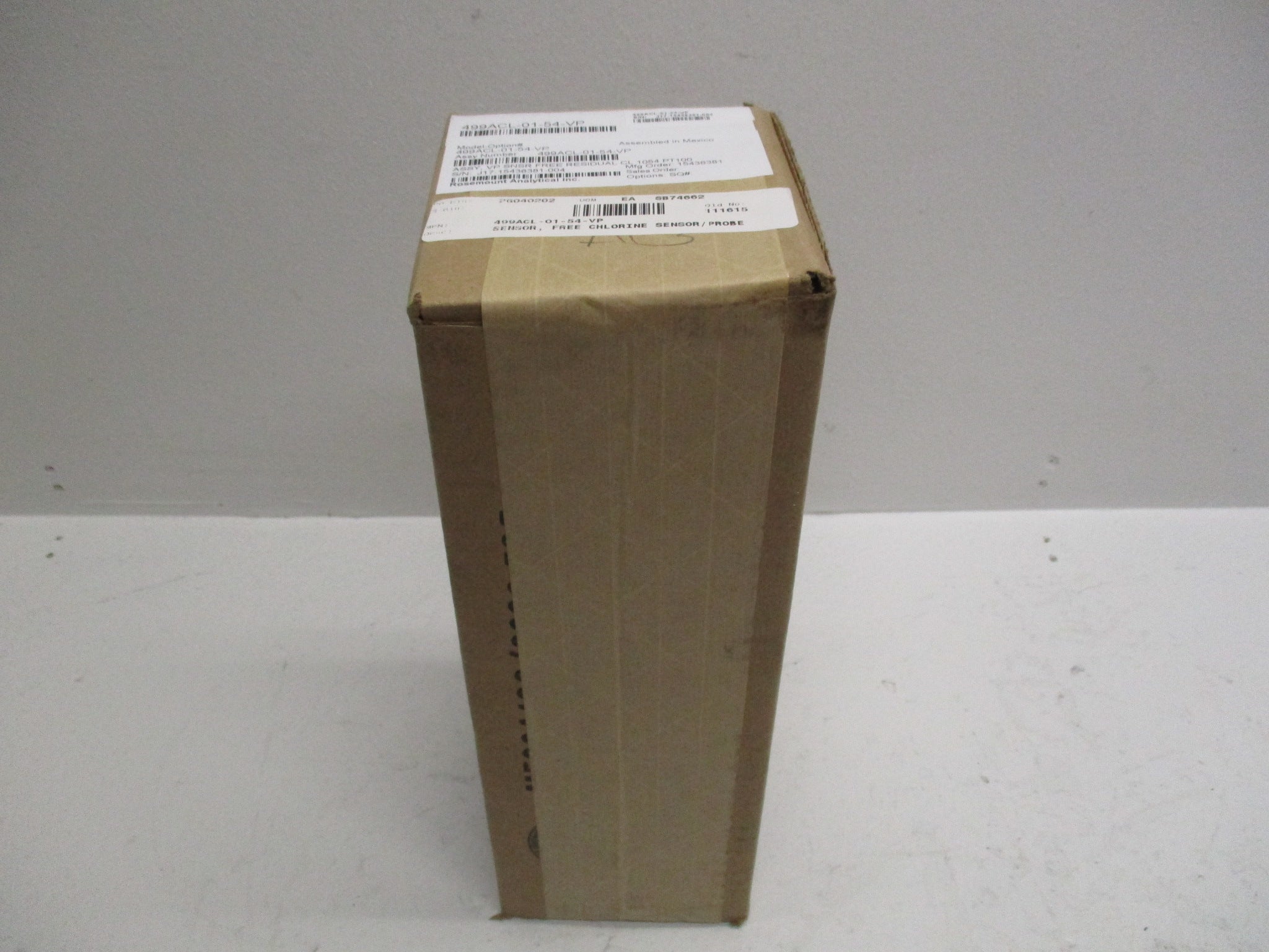 EMERSON 499ACL-01-54-VP SENSOR w/ VP 6.0 QUICK DISCONNECT FITTING * FACTORY SEALED *