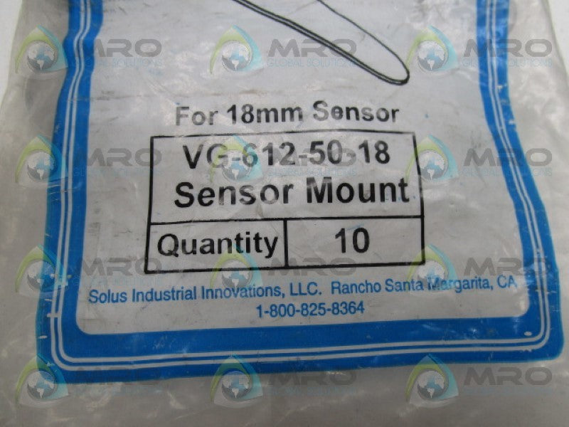 QUALITY INNOVATIONS VG-612-50-18 (PKG OF 10 ) * NEW IN FACTORY BAG *