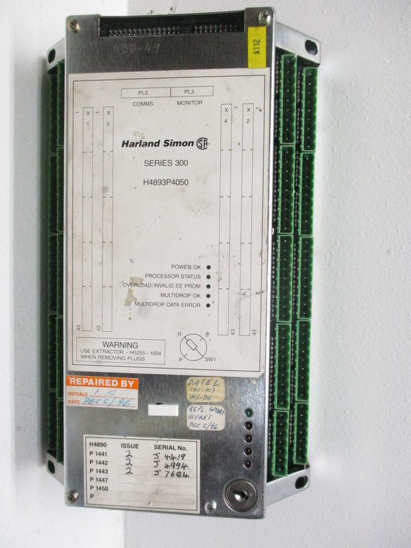 HARLAND SIMON H4893P4050 * REMANUFACTURED *