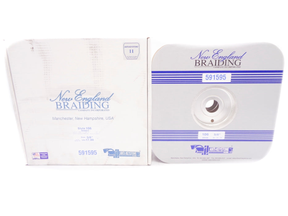 NEW ENGLAND BRAIDING 106 5/8 NSMP
