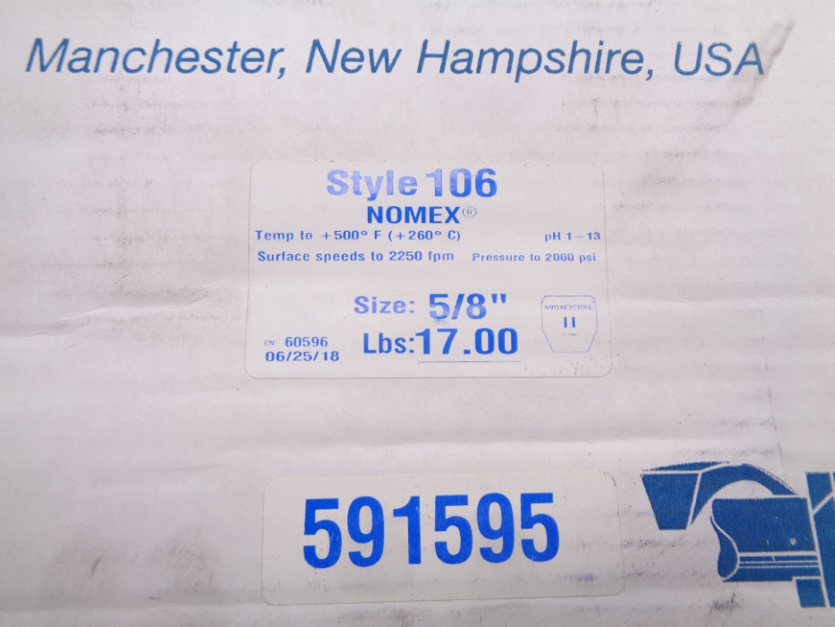 NEW ENGLAND BRAIDING 106 5/8 NSMP