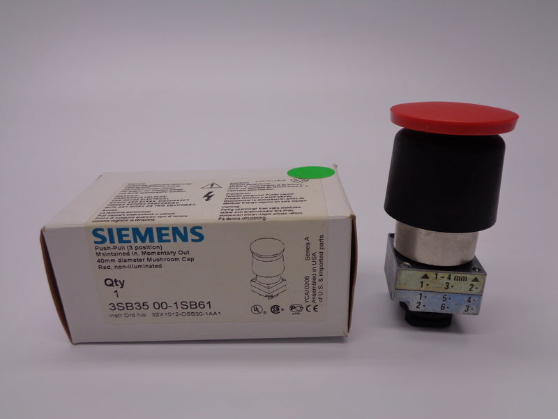 SIEMENS 3SB3500-1SB61 NSMP