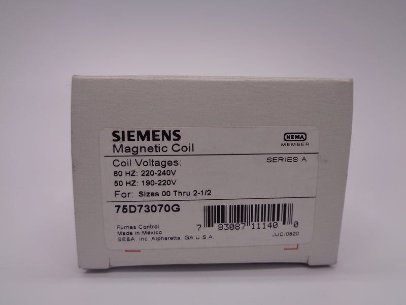 SIEMENS 75D73070G 240V NSMP
