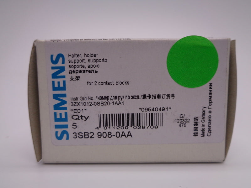 SIEMENS 3SB2908-0AA NSMP
