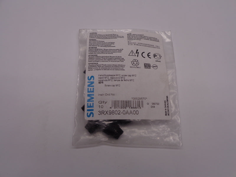 SIEMENS 3RX9802-0AA00 (PKG OF 10) NSMP