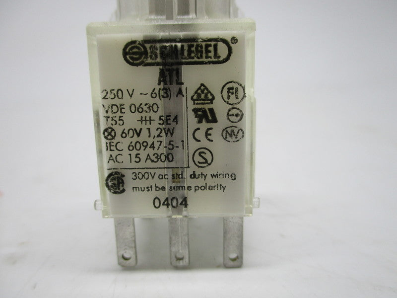 SCHLEGEL ATL 250V 6(3)A UNMP